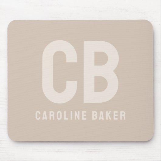 Tapis De Souris Tendance couleur doux Nom de la méthode Mousepad (Devant)