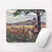 Tapis De Souris Tendre le mouton (Avec souris)