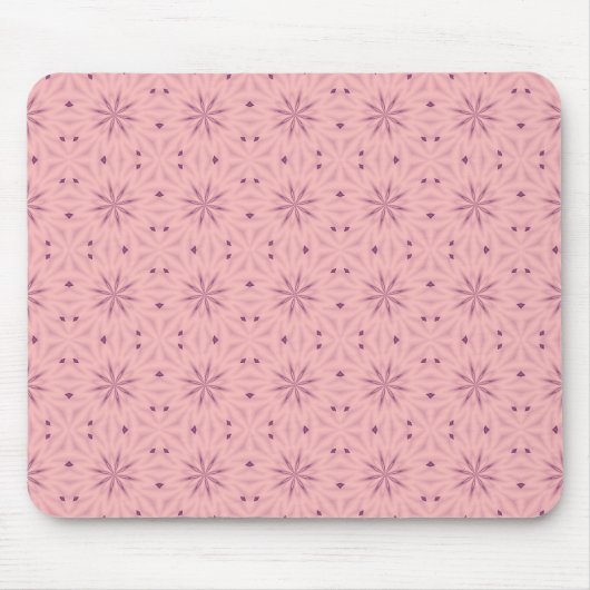 Tapis De Souris Tendres pixels roses (Devant)