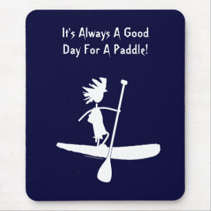 Tapis De Souris Tenez la conception de silhouette de palette