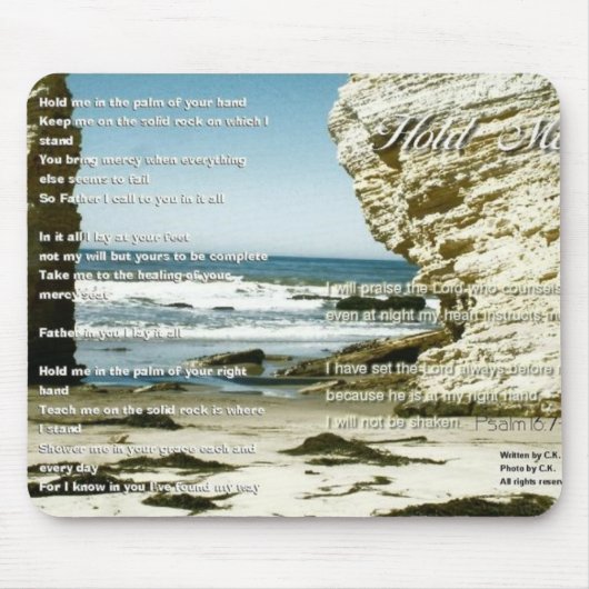 Tapis De Souris Tenez-moi Mousepad (Devant)