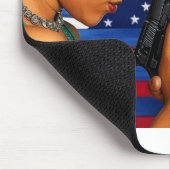 Tapis De Souris Tenez-vous grand et tenez-vous debout pour la libe (Coin)