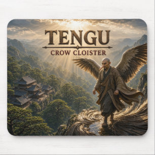 Tapis De Souris Tengu Crow Cloister Dark Realism