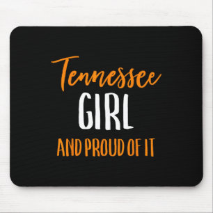 Tapis De Souris Tennessee Girl Et Fier De Elle Femmes Football Vin