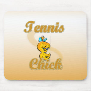 Tapis De Souris Tennis Chick