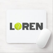 Tapis De Souris Tennis de Loren (Avec souris)