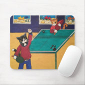 Tapis De Souris Tennis De Table (Avec souris)