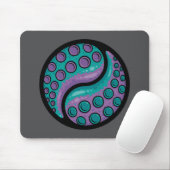 Tapis De Souris Tentacle Yin Yang (Avec souris)