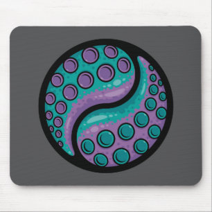 Tapis De Souris Tentacle Yin Yang