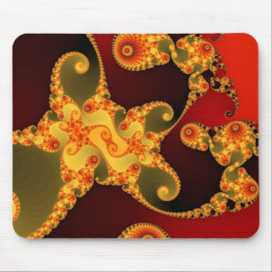 Tapis de souris Tentacules de Feu