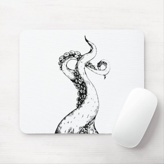 tapis de souris tentacules de pieuvre (Avec souris)