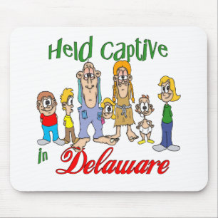 Tapis De Souris Tenu captif dans le Delaware