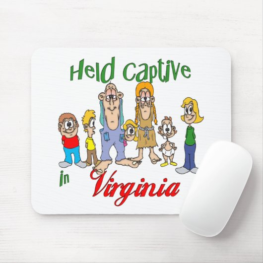 Tapis De Souris Tenu captif en Virginie (Avec souris)