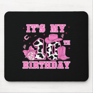 Tapis De Souris Tenue de fille pour 10ème anniversaire Rodeo Weste
