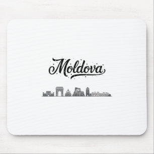 Tapis De Souris Tenues de vacances de voyage de la skyline de Mold