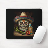 Tapis De Souris Tequila Sombrero Cinco De Mayo (Avec souris)