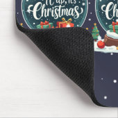 Tapis De Souris Terminer C’est Noël Snow Globe Design (Coin)