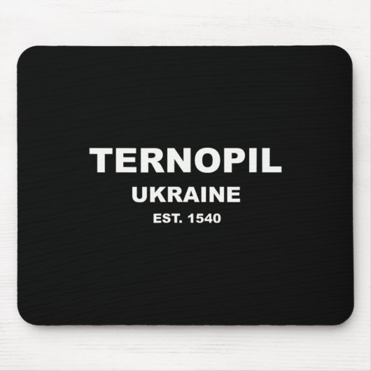 Tapis De Souris Ternopil Ukraine  (Devant)