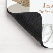 Tapis De Souris Terracotta Boho Tropical (Coin)