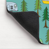 Tapis De Souris Terrain de camping arrière - plan (Coin)