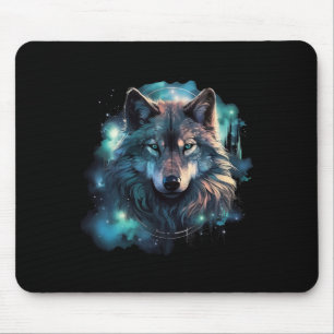 Tapis De Souris Terrain de chasse au loup gris