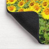 Tapis De Souris Terrain de tournesol (Coin)
