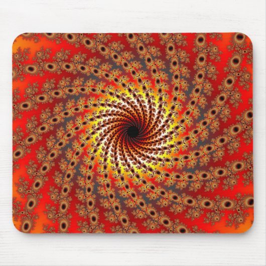 Tapis De Souris Terrapin Spin Fractal Art (Devant)