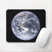 Tapis De Souris Terre À Partir D'Apollo 17, Le Marbre Bleu (Avec souris)