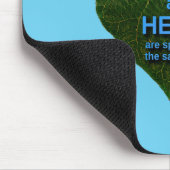 Tapis De Souris Terre - Anagram du coeur (Coin)