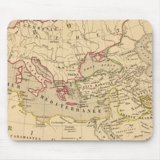 Tapis De Souris Terre aux trois fils de Noe (Devant)