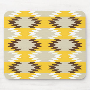 Tapis De Souris Terre Jaune Abstraite