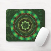 Tapis De Souris Terre Mandala Mousepad (Avec souris)