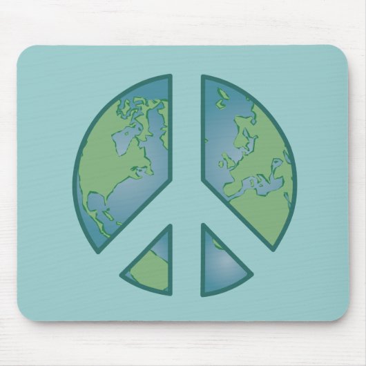Tapis De Souris Terre paisible Mousepad (Devant)