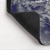 Tapis De Souris Terre Pleine Avec Tempêtes Tropicales Dans L'Atlan (Coin)