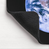 Tapis De Souris Terre Vue De L'Espace "Marbre Bleu" (Coin)