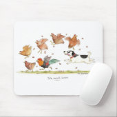Tapis De Souris Terreur" Mousepad "de Jack Russell (Avec souris)
