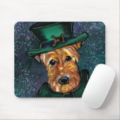 TAPIS DE SOURIS TERRIER AIREDALE (Avec souris)