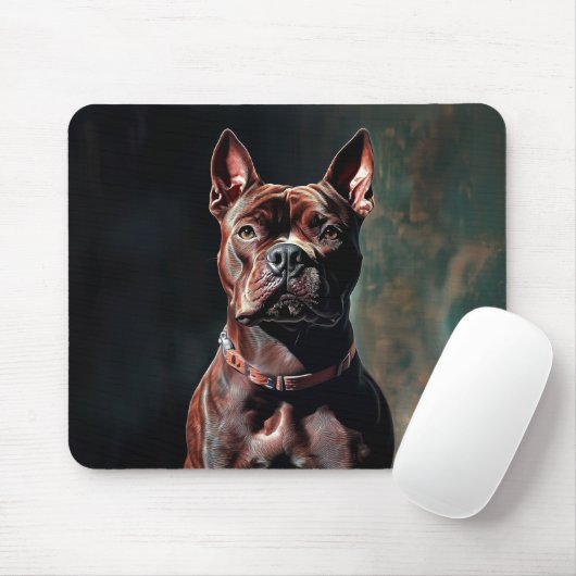 Tapis De Souris Terrier américain (Avec souris)