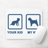 Tapis De Souris Terrier blond comme les blés doucement enduit (Avec souris)