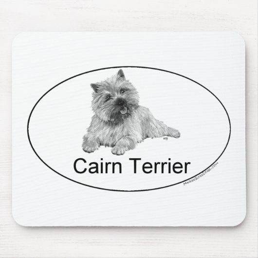 Tapis De Souris Terrier Cairn (Devant)