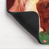 Tapis De Souris Térrier écossais 3 - Ange assis (Coin)