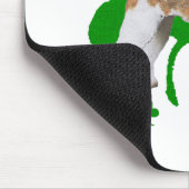 Tapis De Souris Terrier Fox à poil dur Saint-Patrick (Coin)