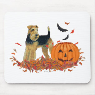 Tapis De Souris Terrier Halloween