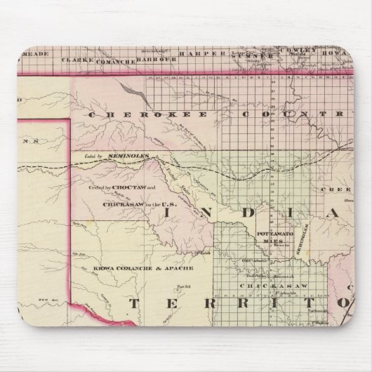 Tapis De Souris Territoire indien 2 (Devant)