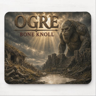 Tapis De Souris Tertre d'Ossements d'Ogre Dark Realism