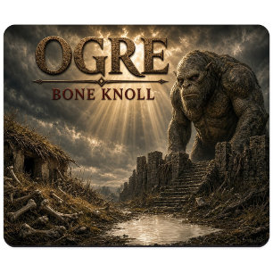 Tapis De Souris Tertre d'Ossements d'Ogre Dark Realism