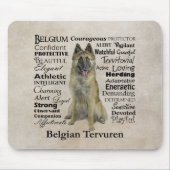 Tapis De Souris Tervuren Mousepad (Devant)
