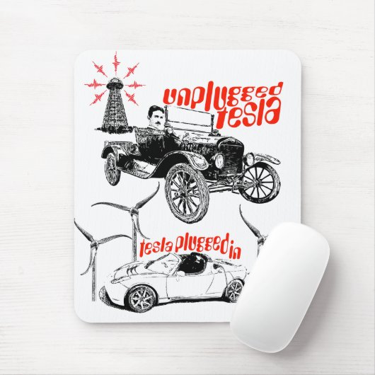Tapis De Souris Tesla (Avec souris)