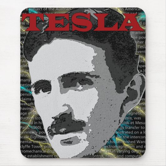 TAPIS DE SOURIS TESLA (Devant)