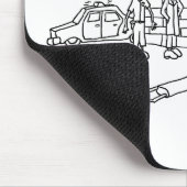 Tapis De Souris Test au mur (Coin)